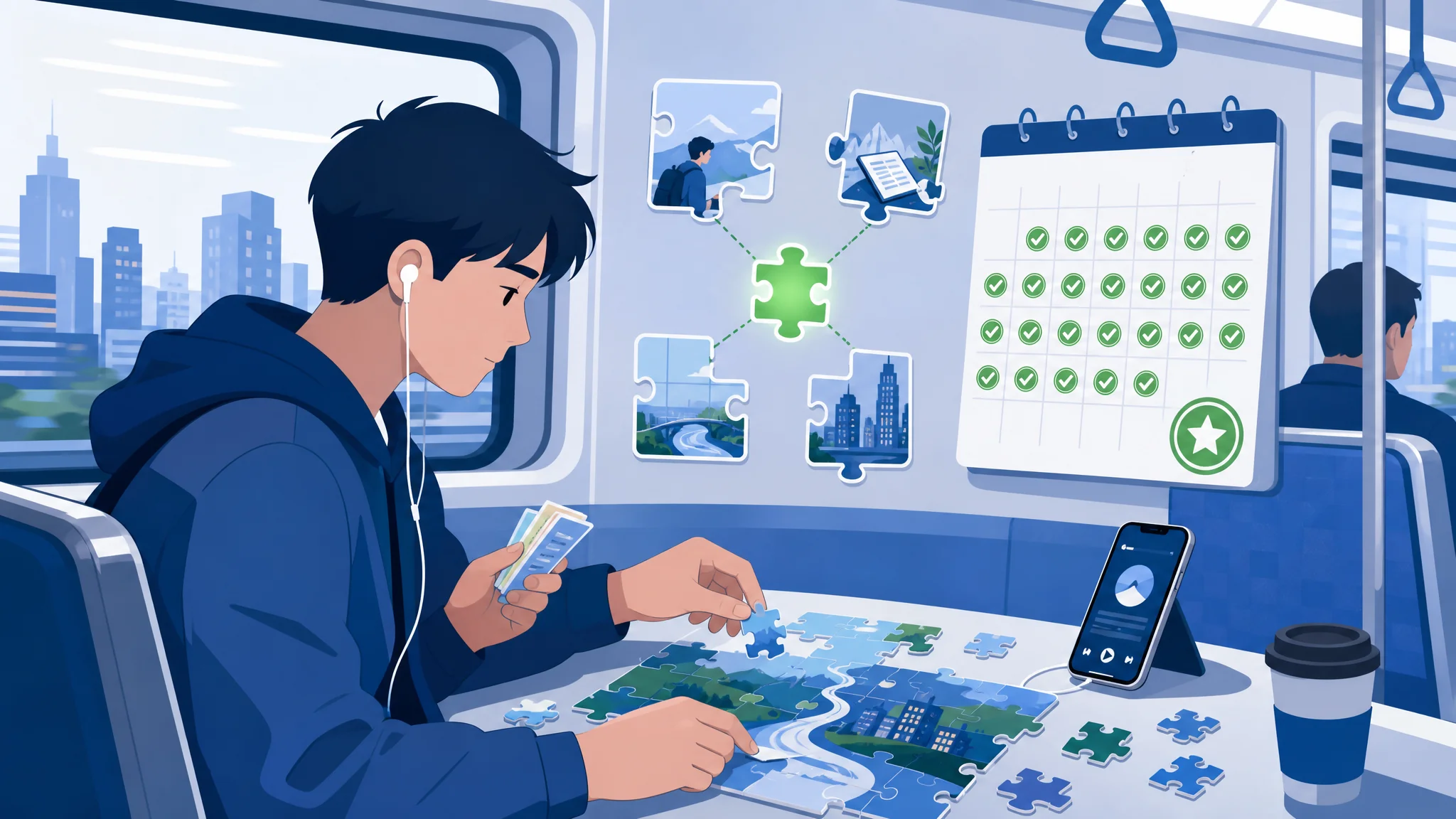 碎片化学习AI教程：通勤路上我这样学完了三门课
